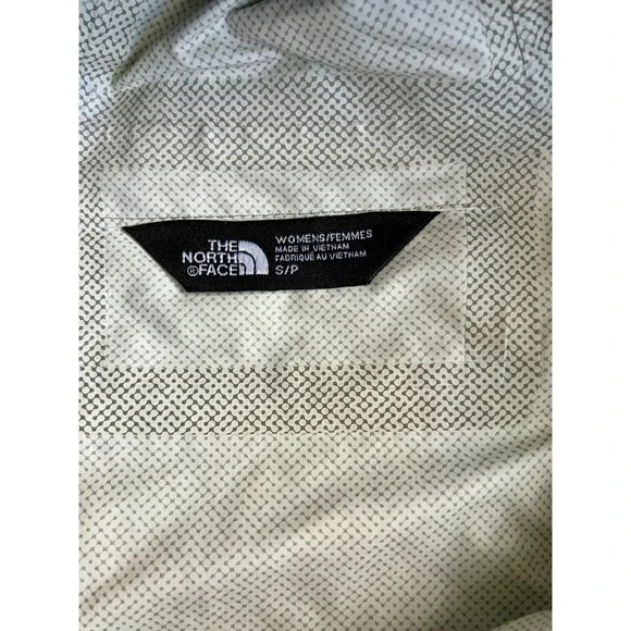 The North Face Gray Packable Hooded Rain Jacket Women's Size Small - Picture 6 of 13